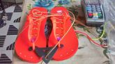 Havaianas de amarrar na perna