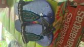 havaianas com pérolas